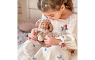 Lėlė kūdikis WOOPIE ROYAL 24 cm su zuikio suknele ir kepuraite