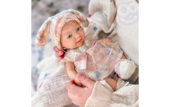 Lėlė kūdikis WOOPIE ROYAL 24 cm su zuikio suknele ir kepuraite