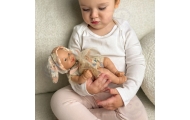 Lėlė kūdikis WOOPIE ROYAL 24 cm su zuikio suknele ir kepuraite
