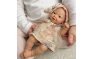 WOOPIE ROYAL Lalka Bobas 24 cm w Sukience i Czapeczce Króliczka