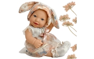 WOOPIE ROYAL Lalka Bobas 24 cm w Sukience i Czapeczce Króliczka
