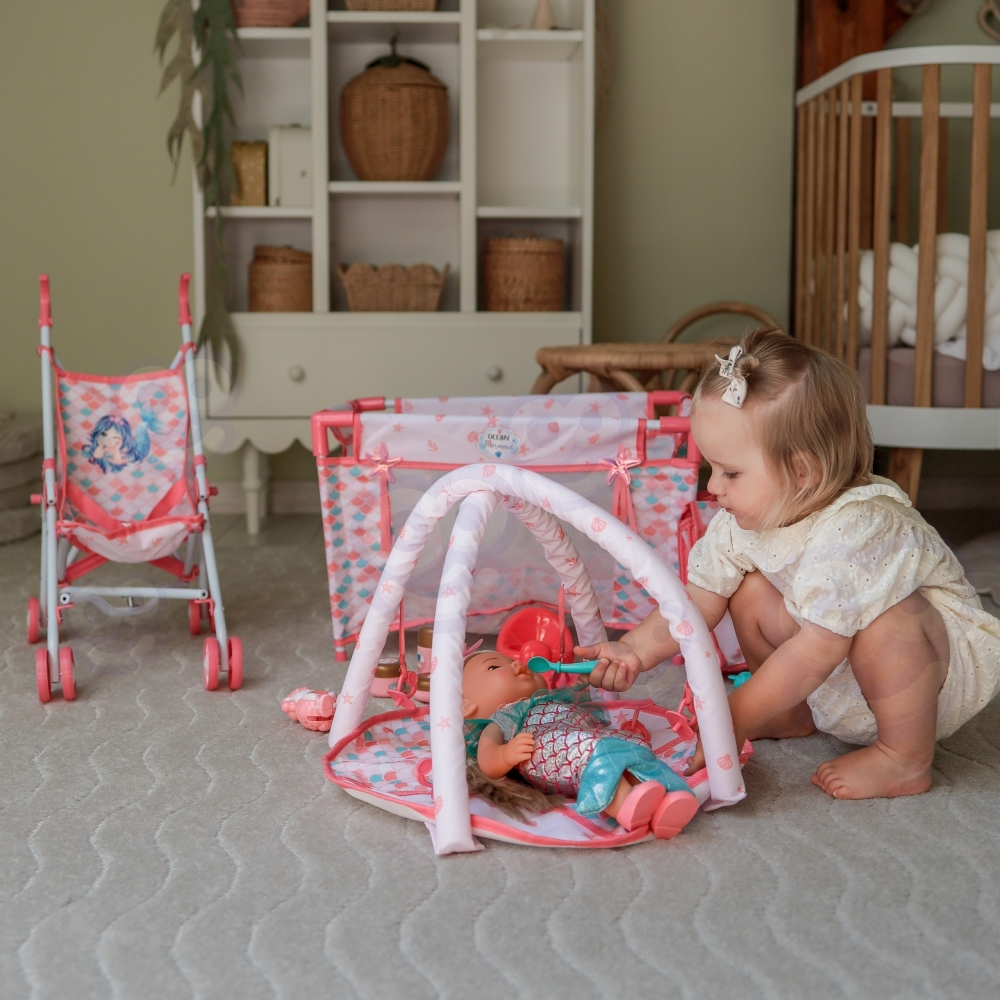 Lėlė kūdikis WOOPIE ROYAL 36 cm Interaktyvi undinėlė XXL 18in1-Žaislai, Lėlės ir jų priedai, Lėlės-e-vaikas