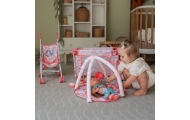 WOOPIE ROYAL Lalka Bobas 36 cm Syrenka Interaktywna Zestaw XXL Opiekunka 18w1
