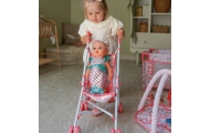 WOOPIE ROYAL Lalka Bobas 36 cm Syrenka Interaktywna Zestaw XXL Opiekunka 18w1