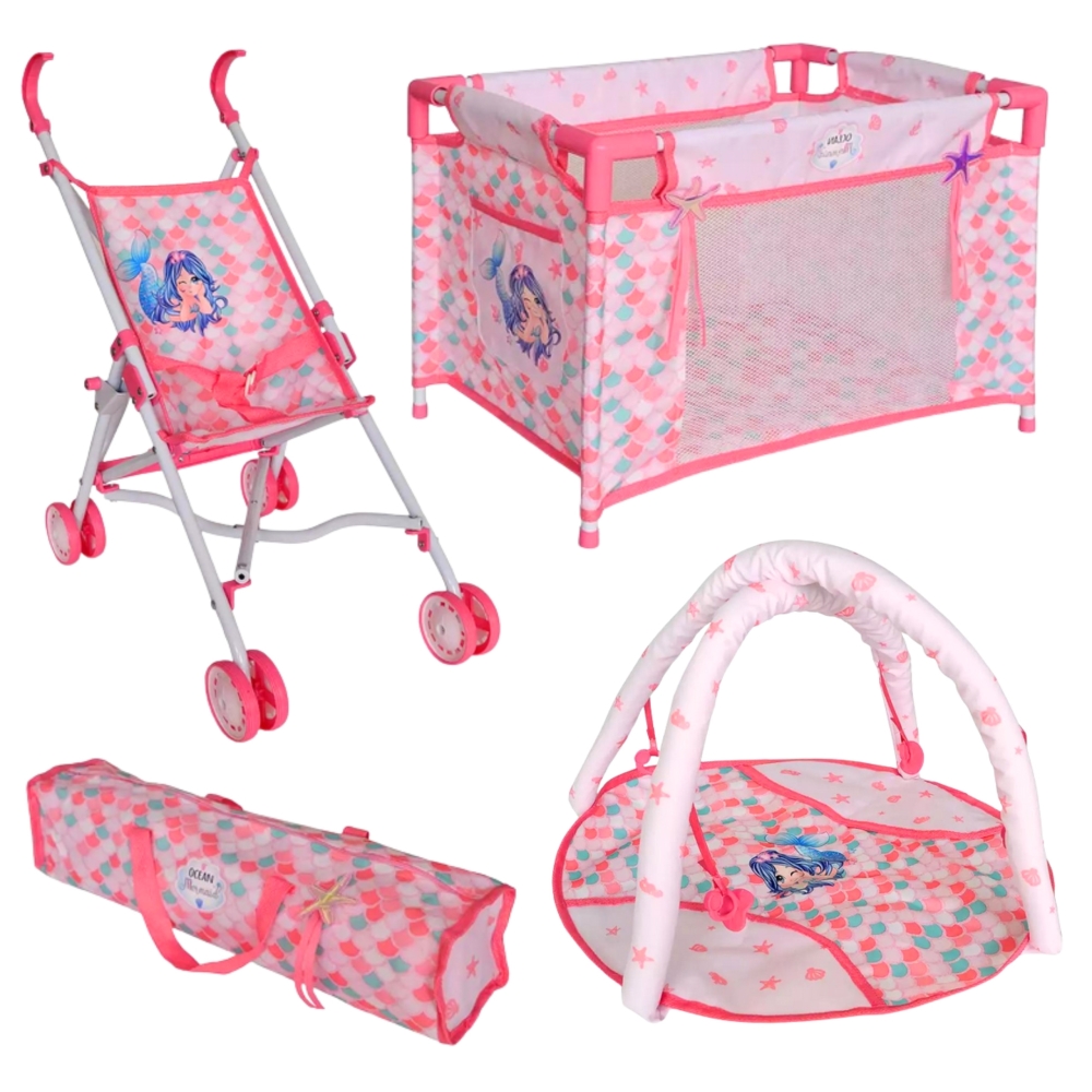Lėlė kūdikis WOOPIE ROYAL 36 cm Interaktyvi undinėlė XXL 18in1-Žaislai, Lėlės ir jų priedai, Lėlės-e-vaikas