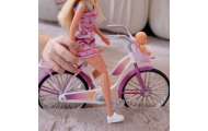 WOOPIE ROYAL Lalka Lily Rowerzystka Bobas w Foteliku Rower