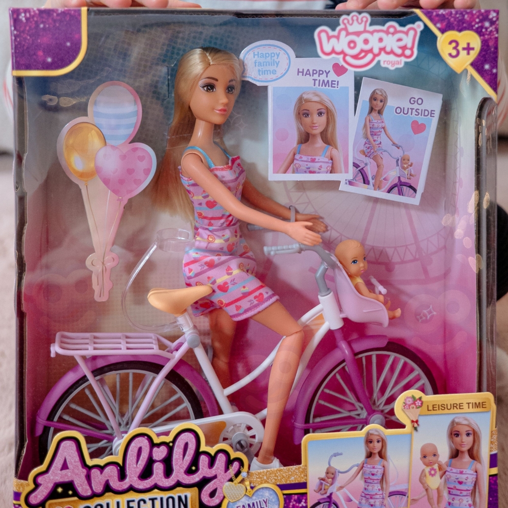 Lėlė su dviračiu WOOPIE ROYAL Lily Biker-Žaislai, Lėlės ir jų priedai, Lėlės-e-vaikas