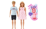 Lėlių Family Lily Nėščiosios ir tėčio lėlės rinkinys WOOPIE ROYAL-Žaislai, Lėlės ir jų priedai, Lėlės-e-vaikas