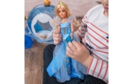 Lėlė Ledo princesė Lily ir stebuklinga karieta WOOPIE ROYAL priedai