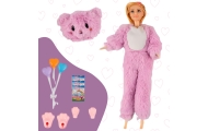 WOOPIE ROYAL Lalka w Przebraniu Różowego Misia Park Rozrywki