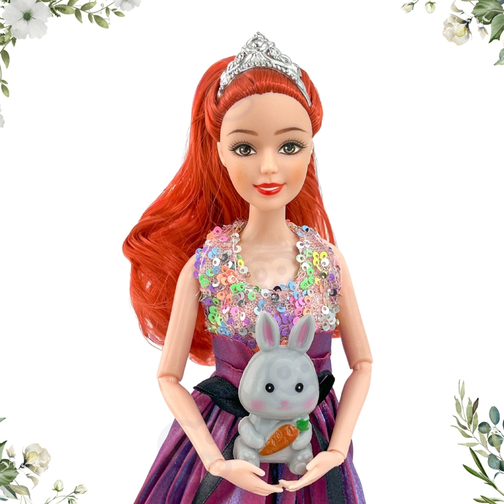 Lėlė Emi Style Fashion WOOPIE ROYAL 32 cm - stilinga princesė su rožine suknele ir aksesuarais-Žaislai, Lėlės ir jų priedai, Lėl