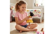 WOOPIE ROYAL Lalka Emi 32 cm Modny Strój i Piękne Czarne Włosy