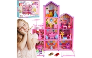 WOOPIE Mega Willa Domek dla Lalek LOVELY HOUSE 194 el.