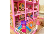 WOOPIE Mega Willa Domek dla Lalek LOVELY HOUSE 194 el.