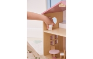 VIGA PolarB Large Wooden Dollhouse 17 pcs.					