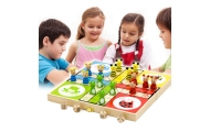 VIGA Wooden Ludo Game					
