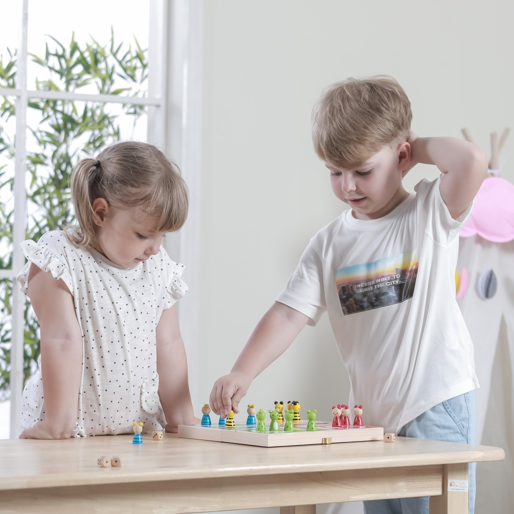 Medinis žaidimas VIGA „Ludo“-Žaislai, Stalo žaidimai, Įvairūs stalo žaidimai-e-vaikas