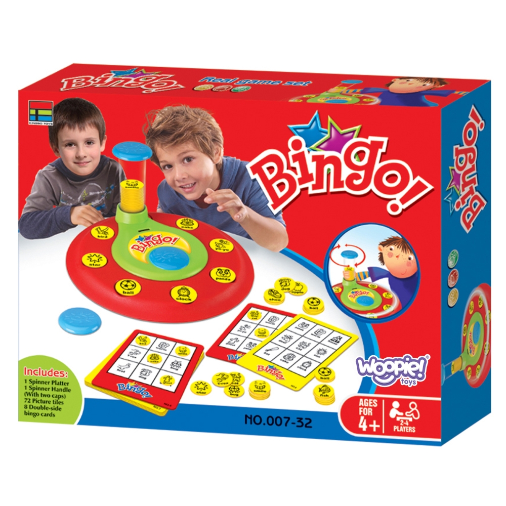 Stalo žaidimas WOOPIE Bingo-Žaislai, Stalo žaidimai, Įvairūs stalo žaidimai-e-vaikas