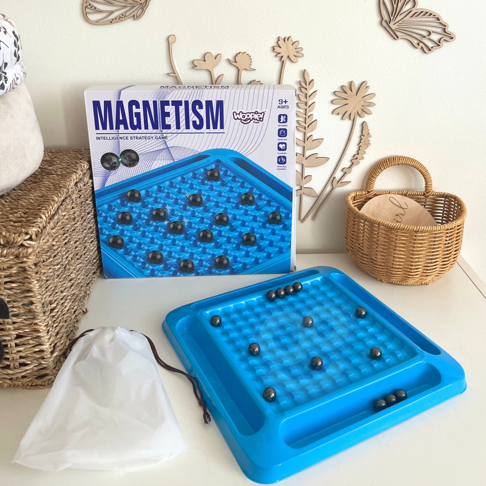 Magnetinių rutulių stalo žaidimas WOOPIE-Žaislai, Stalo žaidimai, Įvairūs stalo žaidimai-e-vaikas