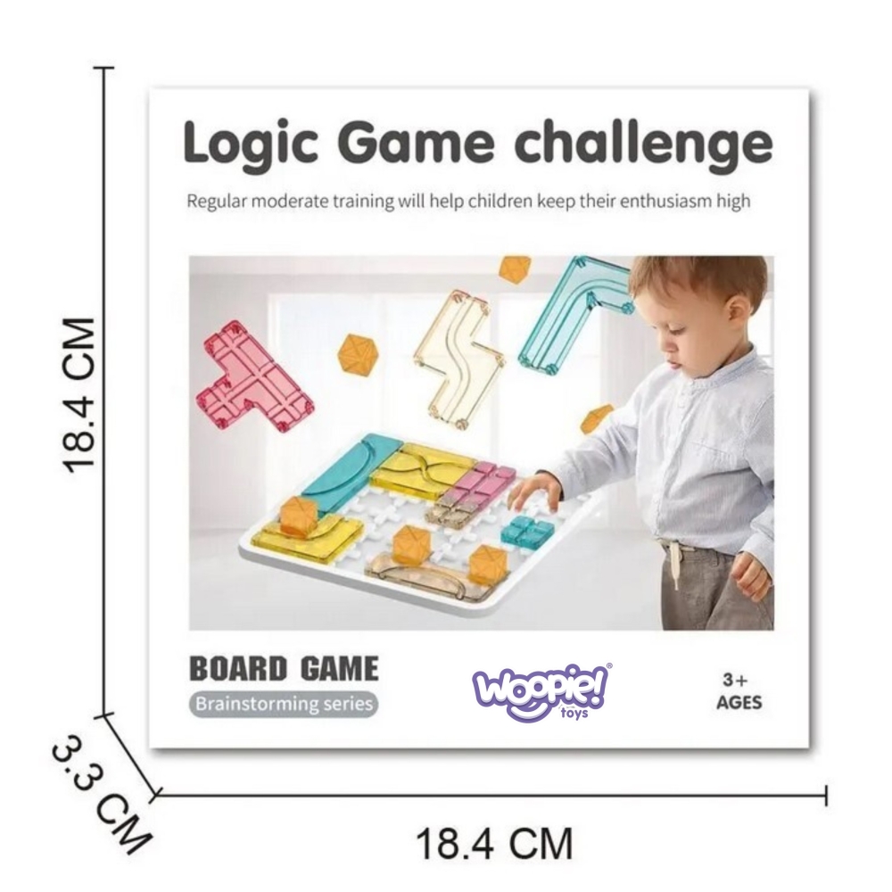 Loginių stalo žaidimų rinkinys WOOPIE 10-in-1