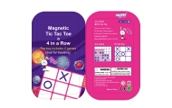 WOOPIE Magnetyczna Gra 2w1 Kółko I Krzyżyk + Gra 4 w Lini MINI					