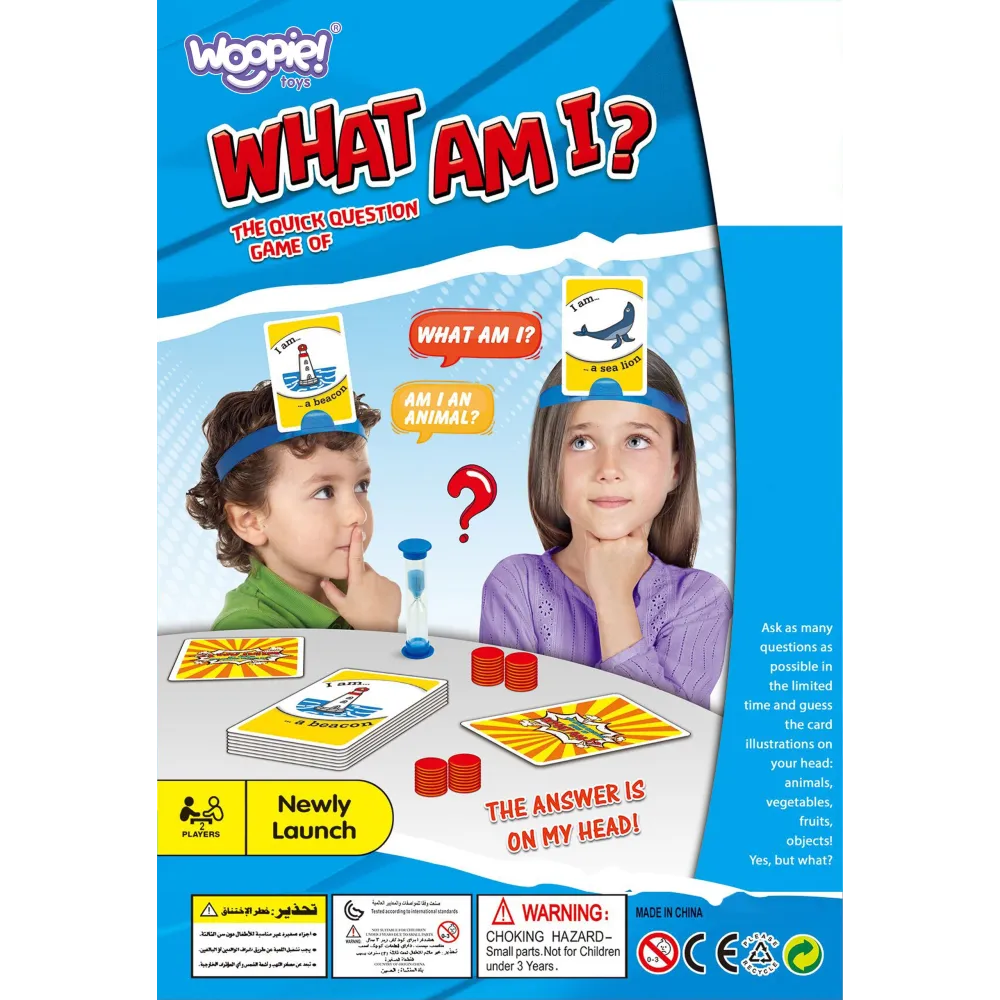 WOOPIE Žodžių žaidimas Atspėk, kas aš esu? 2 žaidėjams