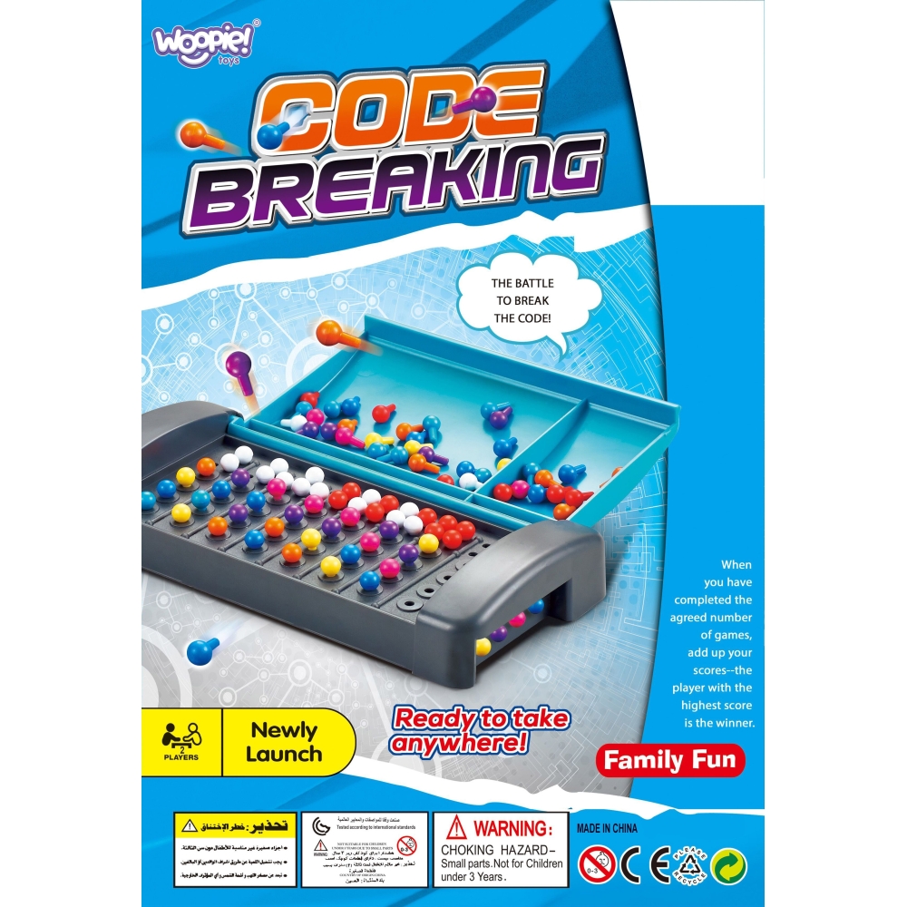 WOOPIE Code Breaker Dėlionių žaidimas Patogi versija
