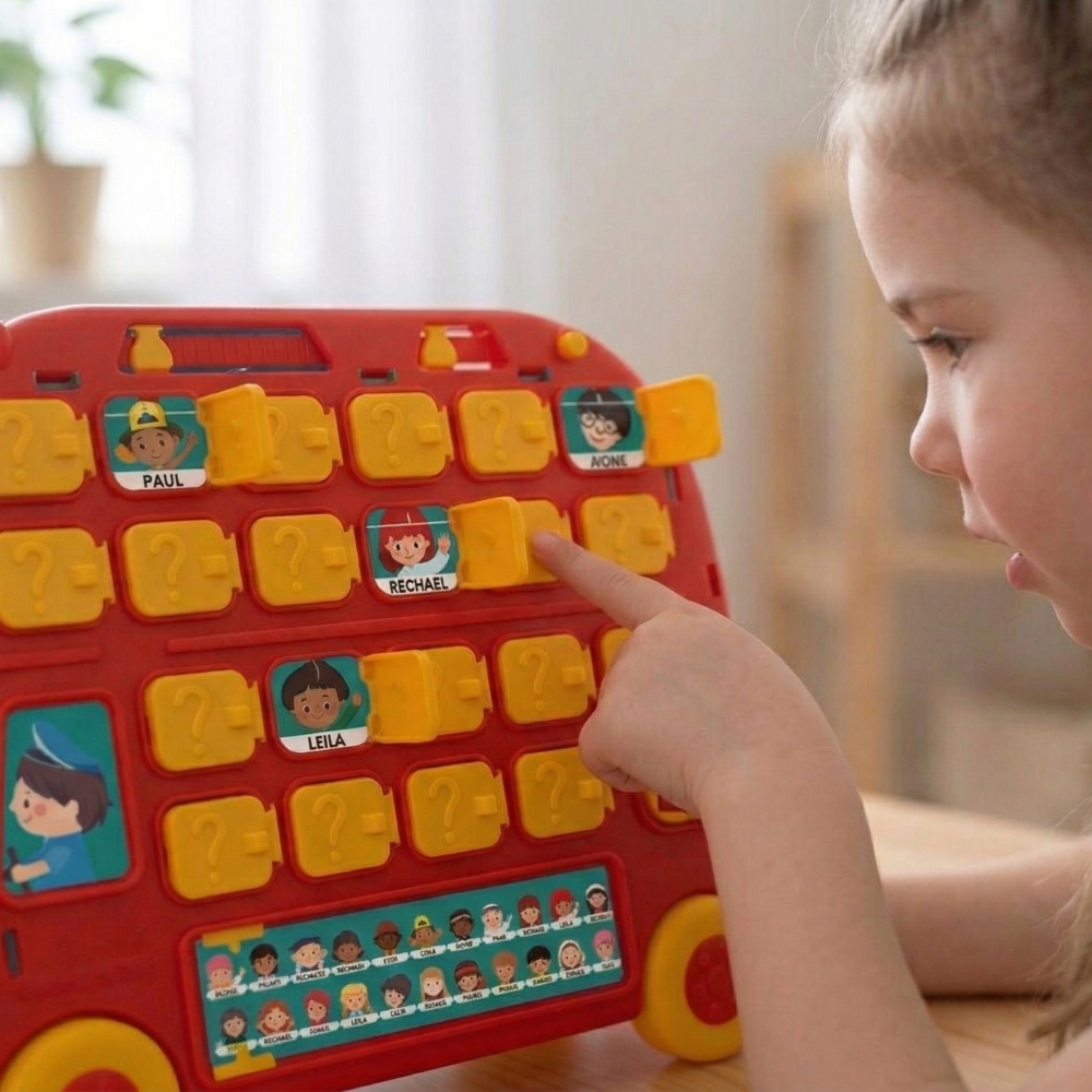 Šeimos socialinis žaidimas WOOPIE Atspėk, kas-Žaislai, Stalo žaidimai, Įvairūs stalo žaidimai-e-vaikas