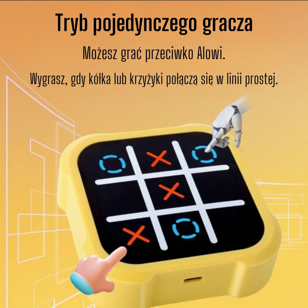 Elektroninis loginis mokomasis žaidimas WOOPIE 4-in-1-Žaislai, Stalo žaidimai, Žaidimų konsolės-e-vaikas