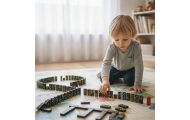 Šeimos loginis žaidimas Domino WOOPIE 28 el.