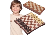 Magnetinis šachmatų ir šaškių rinkinys WOOPIE 2in1