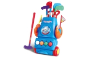 WOOPIE Golf Set + Wheeled Accessory Stand					