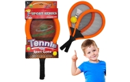 WOOPIE didelis vaikų badmintono teniso rakečių rinkinys + kamuoliukas