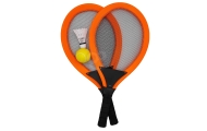 WOOPIE didelis vaikų badmintono teniso rakečių rinkinys + kamuoliukas