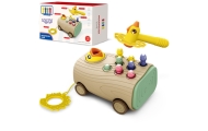 WOOPIE Arcade Game Woodpecker Bug Hammer 3in1 Stroller Puller for Babies