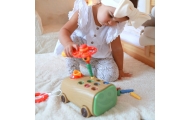 WOOPIE Arcade Game Woodpecker Bug Hammer 3in1 Stroller Puller for Babies