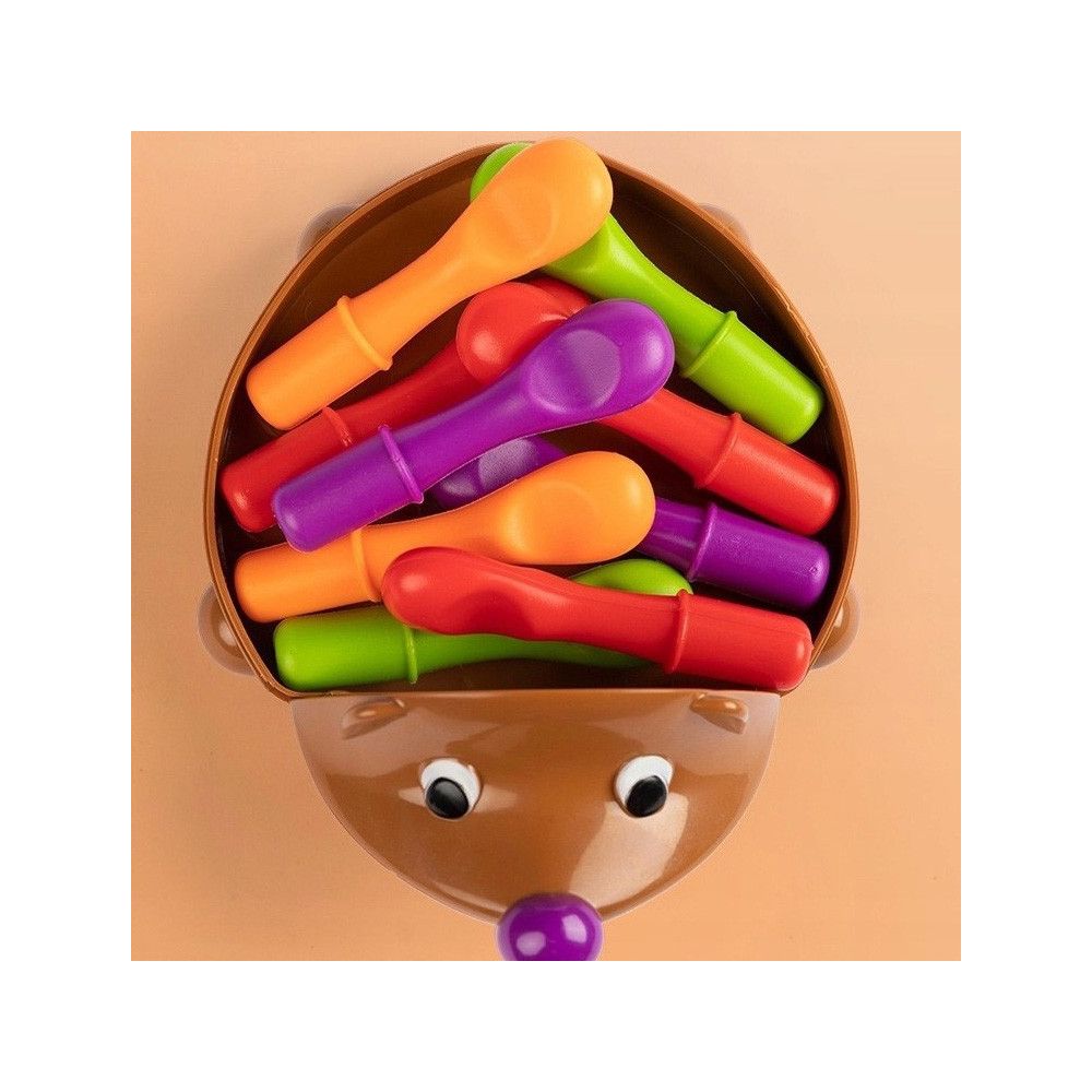 WOOPIE Hedgehog Sorter Montessori Skill Game Learning Numbers and Colors 4 in 1 