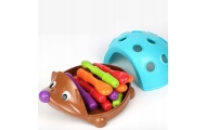 Įgūdžių lavinimo žaidimas WOOPIE ežio formos rūšiuoklė Montessori-Žaislai, Kūdikiams, Žaislai mažyliams (iki 4 m.