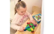 Stalo žaidimas WOOPIE Hungry happy frog and crocodiles nuo 3 m.