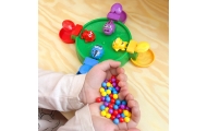 Stalo žaidimas WOOPIE Hungry happy frog and crocodiles nuo 3 m.