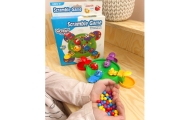 Stalo žaidimas WOOPIE Hungry happy frog and crocodiles nuo 3 m.