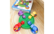 Stalo žaidimas WOOPIE Hungry happy frog and crocodiles nuo 3 m.