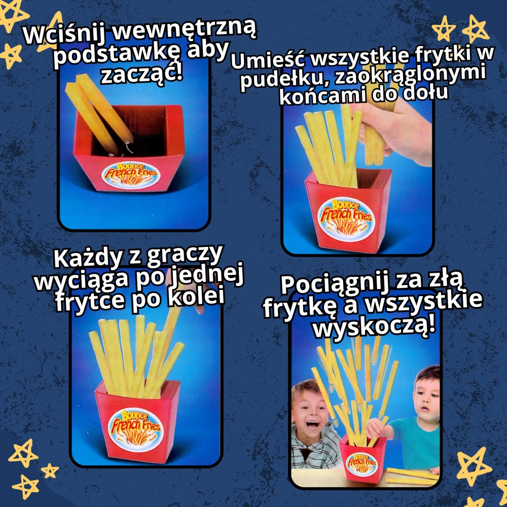 Arkadinis žaidimas WOOPIE Popping Fries-Žaislai, Stalo žaidimai, Įvairūs stalo žaidimai-e-vaikas