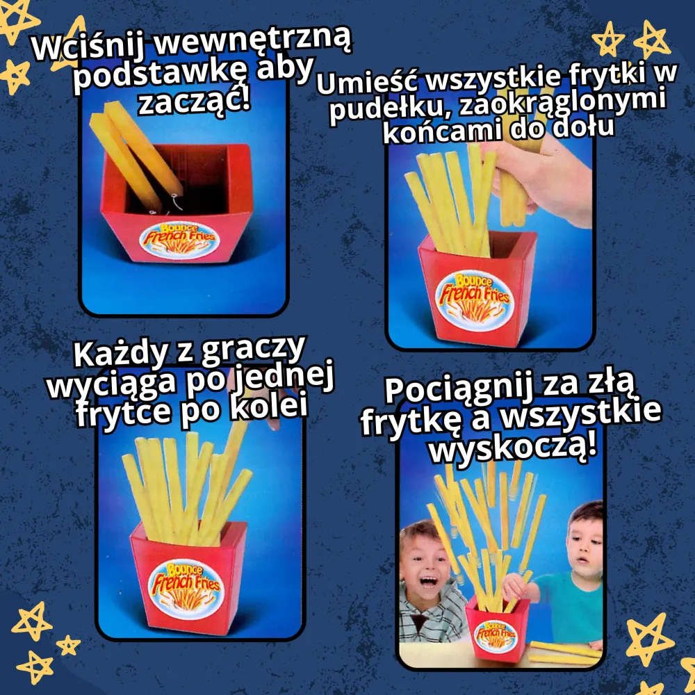 Arkadinis žaidimas WOOPIE Popping Fries-Žaislai, Stalo žaidimai, Įvairūs stalo žaidimai-e-vaikas