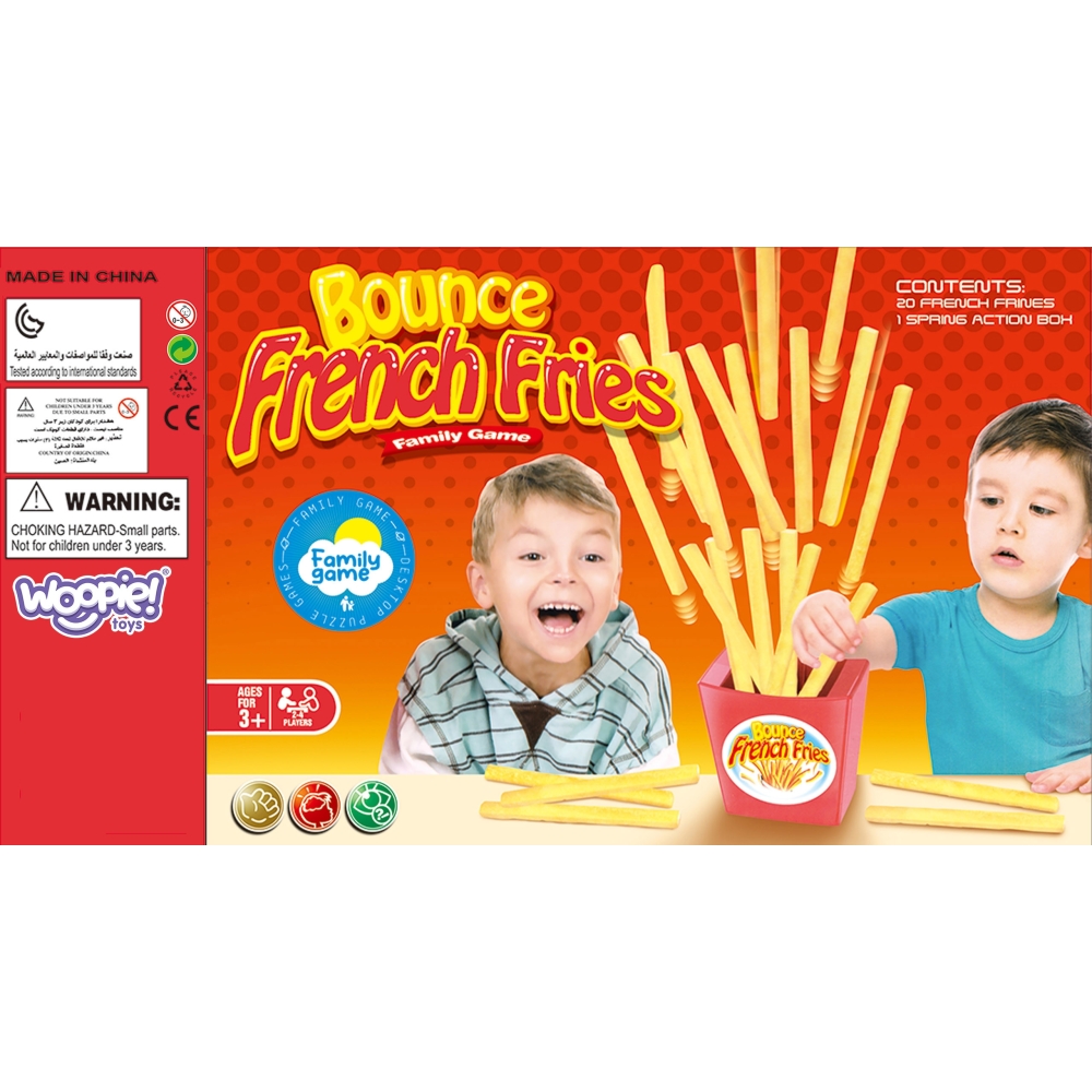 Arkadinis žaidimas WOOPIE Popping Fries-Žaislai, Stalo žaidimai, Įvairūs stalo žaidimai-e-vaikas