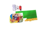 WOOPIE 2-in-1 krepšinio vartų rinkinys + kamuoliai
