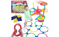 WOOPIE Zestaw 3w1 Serso Gra w Klasy Cornhole Rzut do Celu Woreczkami