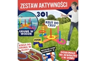 WOOPIE Zestaw 3w1 Serso Gra w Klasy Cornhole Rzut do Celu Woreczkami