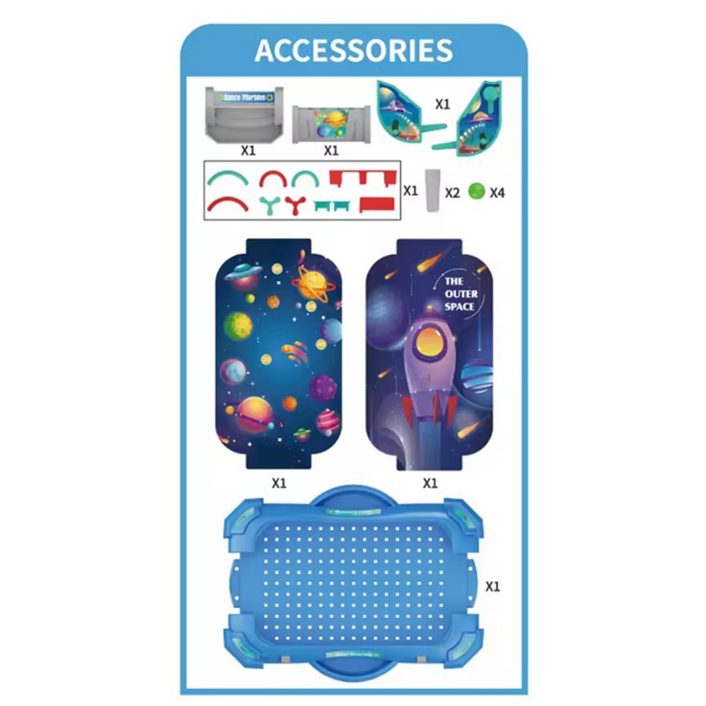 Arkadinis žaidimas WOOPIE Flipper Space Play 2in1