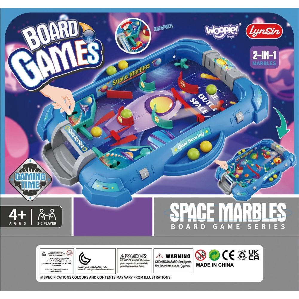 Arkadinis žaidimas WOOPIE Flipper Space Play 2in1